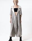 DUALITY 10-way transforming piece: coat / jumpsuit / vest / dress / 4 bags