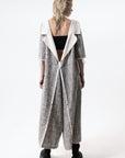 DUALITY 10-way transforming piece: coat / jumpsuit / vest / dress / 4 bags