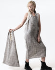 DUALITY 10-way transforming piece: coat / jumpsuit / vest / dress / 4 bags