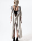 DUALITY 10-way transforming piece: coat / jumpsuit / vest / dress / 4 bags