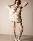 THESAURUS 6-way transforming piece: dress/bolero/collar/hat