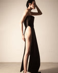 NARRATIVE 4-way transforming piece: dress/headpiece/scarf