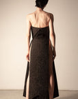 NARRATIVE 4-way transforming piece: dress/headpiece/scarf