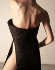 NARRATIVE 4-way transforming piece: dress/headpiece/scarf