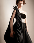 QUOTE 2-way transforming piece: top/bag