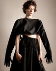 QUOTE 2-way transforming piece: top/bag