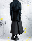 Book Page Structure A-Line Skirt