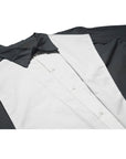 Color-Block Shirt With Flips And Straps