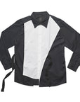 Color-Block Shirt With Flips And Straps
