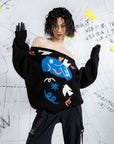 Cross Over Sweater - Fantasy