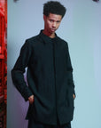 Deconstructed-Collar Shirt