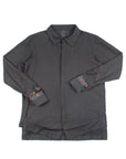 Deconstructed-Sleeves Embroidery Shirt
