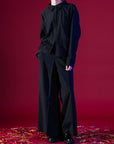 Deconstructed Back-Hallowed Shirt
