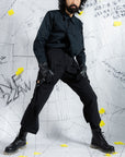 Deconstructed Functional Trousers