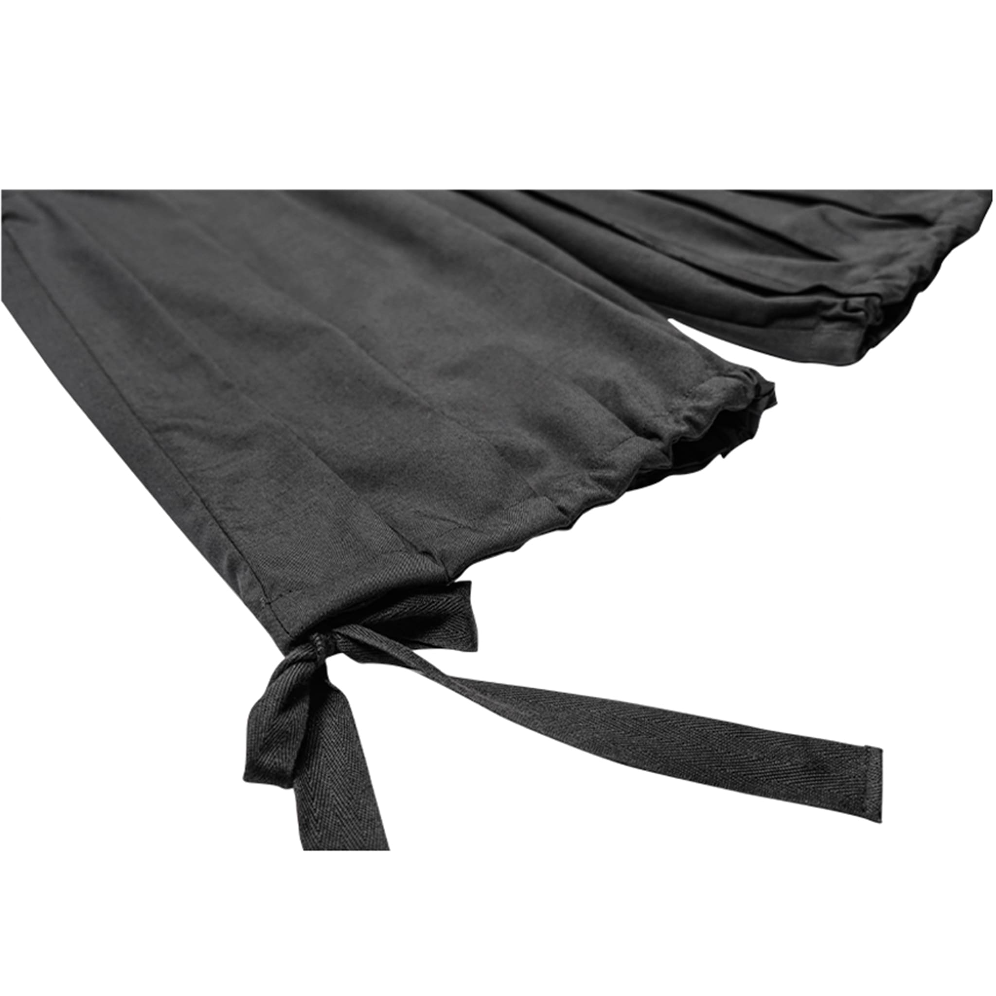 Deconstructed Pleated Wide-Leg Shorts