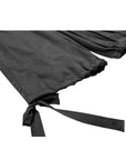 Deconstructed Pleated Wide-Leg Shorts