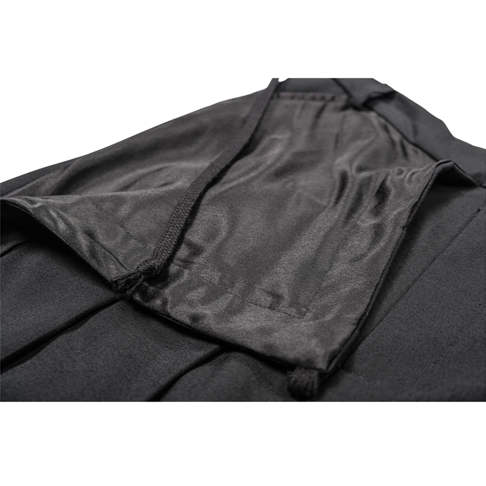 Deconstructed Pleated Wide-Leg Shorts