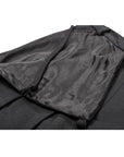 Deconstructed Pleated Wide-Leg Shorts