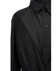 Deconstructed Twisted-Corset Shirt