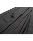 Deconstructed Wide-Leg Skirt Pants With Pleats In Back