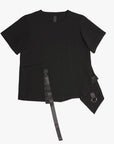 Draping Wide-Sleeve Top