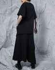 Draping Wide-Sleeve Top