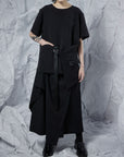 Draping Wide-Sleeve Top