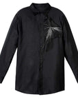 Fireworks Embroidery Shirt