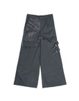 Half Waistcoat Wide-Leg Trousers