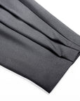 Black Harlem Style Pleated Suit Pants