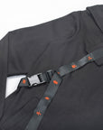 Hollow Neck Layers Hoody Top