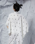 INF x “Grand Mother & Her Ghost” Asymmetric Short Sleeve Shirt