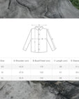 INF x “Grand Mother & Her Ghost” Asymmetric Short Sleeve Shirt