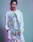 Layers Grunge Printing Shirt