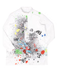 Layers Grunge Printing Shirt