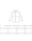 Long Pattern Grunge Printing Shirt