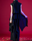 Multi-Layers Draping Sleeveless Shirt