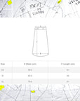 Book Page Structure A-Line Skirt