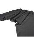 Slim-Cut Multi-Pockets Low-Crotch Pants