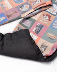 Back Splicing Punk Style Pants