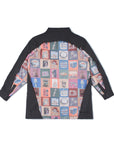 Back Splicing Punk Style Shirt