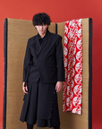 Deconstructed Wrap Tie Suit Jacket - Avant Gardist