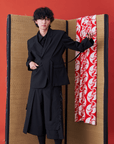 Deconstructed Wrap Tie Suit Jacket - Avant Gardist