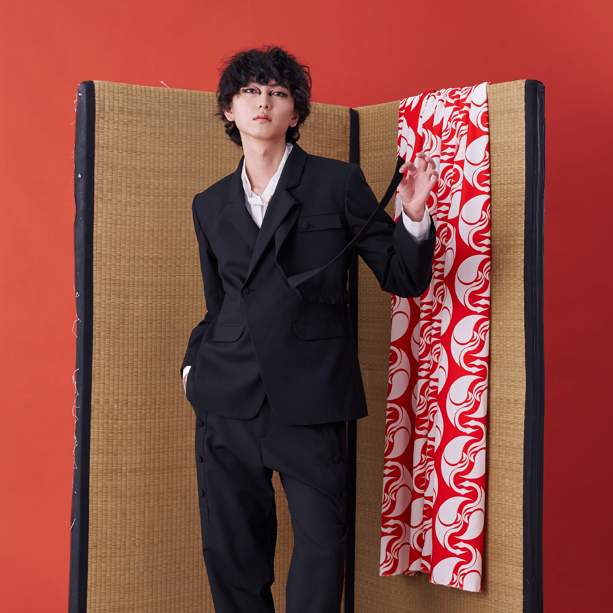 Deconstructed Blazer with Faux Front Placket - Avant Gardist