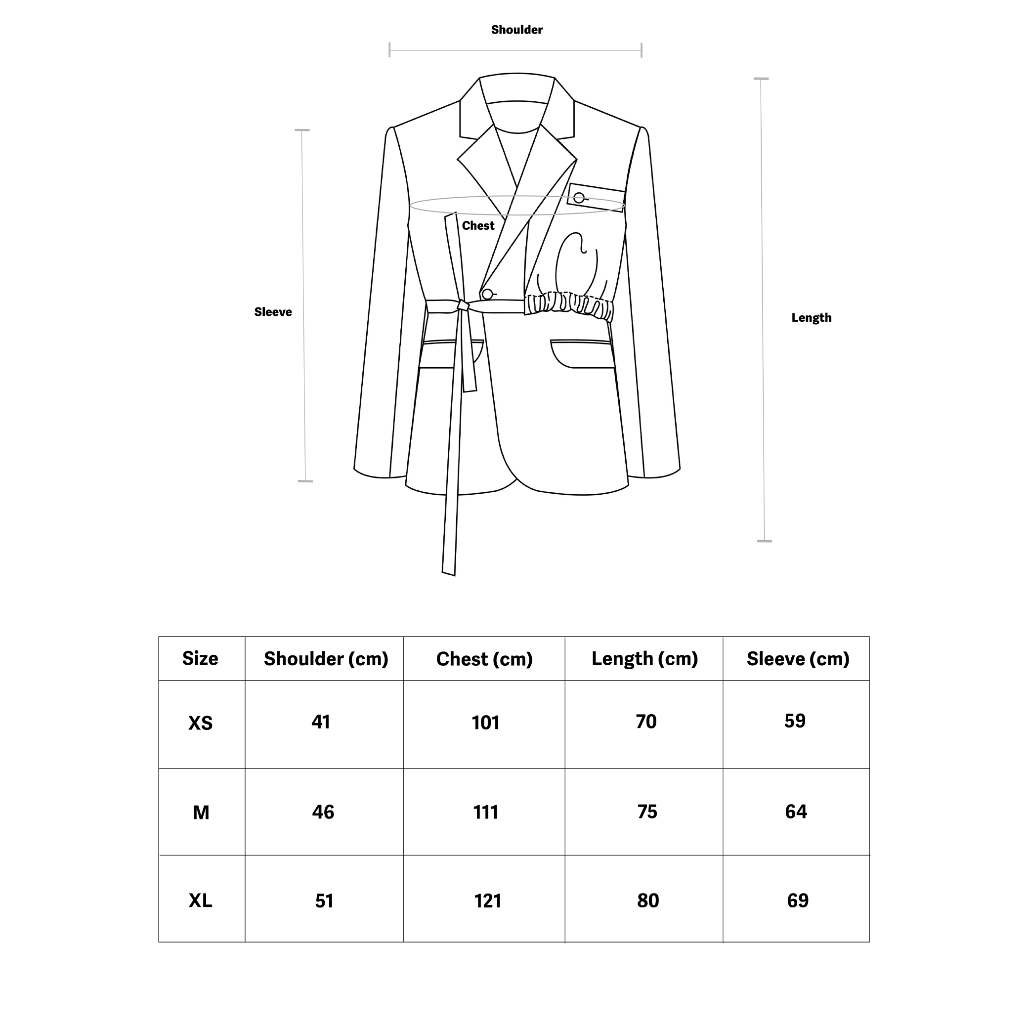 Deconstructed Blazer with Faux Front Placket - Avant Gardist