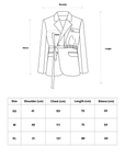 Deconstructed Blazer with Faux Front Placket - Avant Gardist
