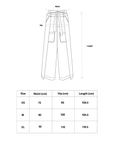 Back Panel Tie Waist Wide-leg Trousers - Avant Gardist