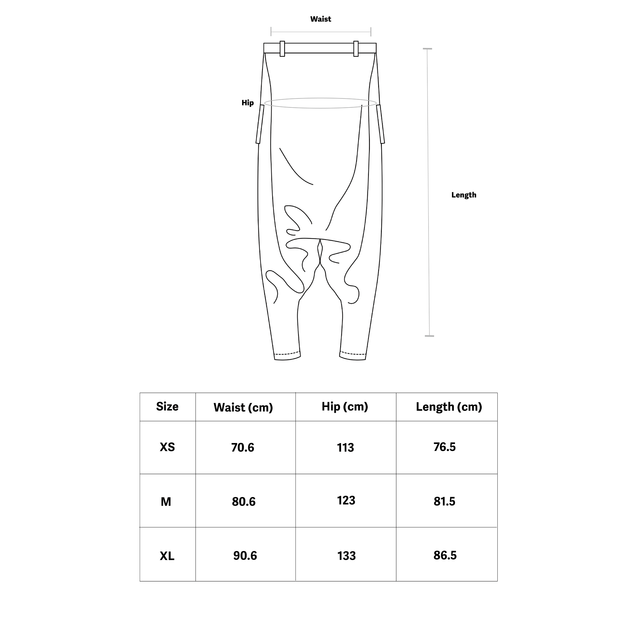 Deconstructed Low-rise Pants - Avant Gardist