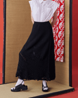 Deconstructed Tiger Stripe Knit Skirt - Avant Gardist