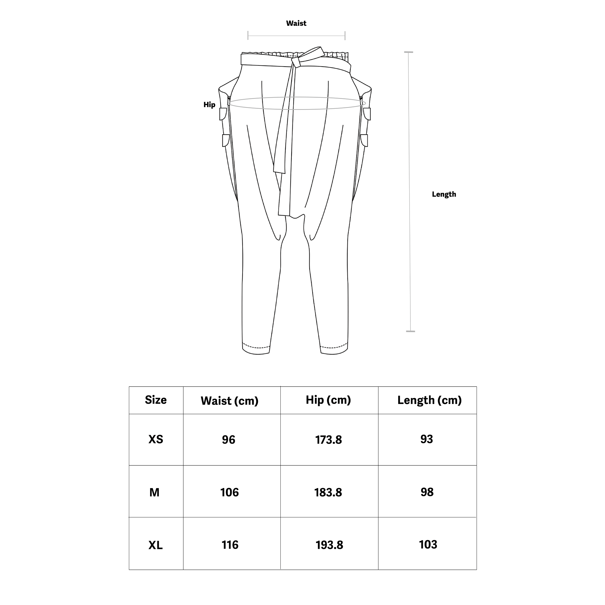 Back deconstructed color-blocked low-rise pants - Avant Gardist